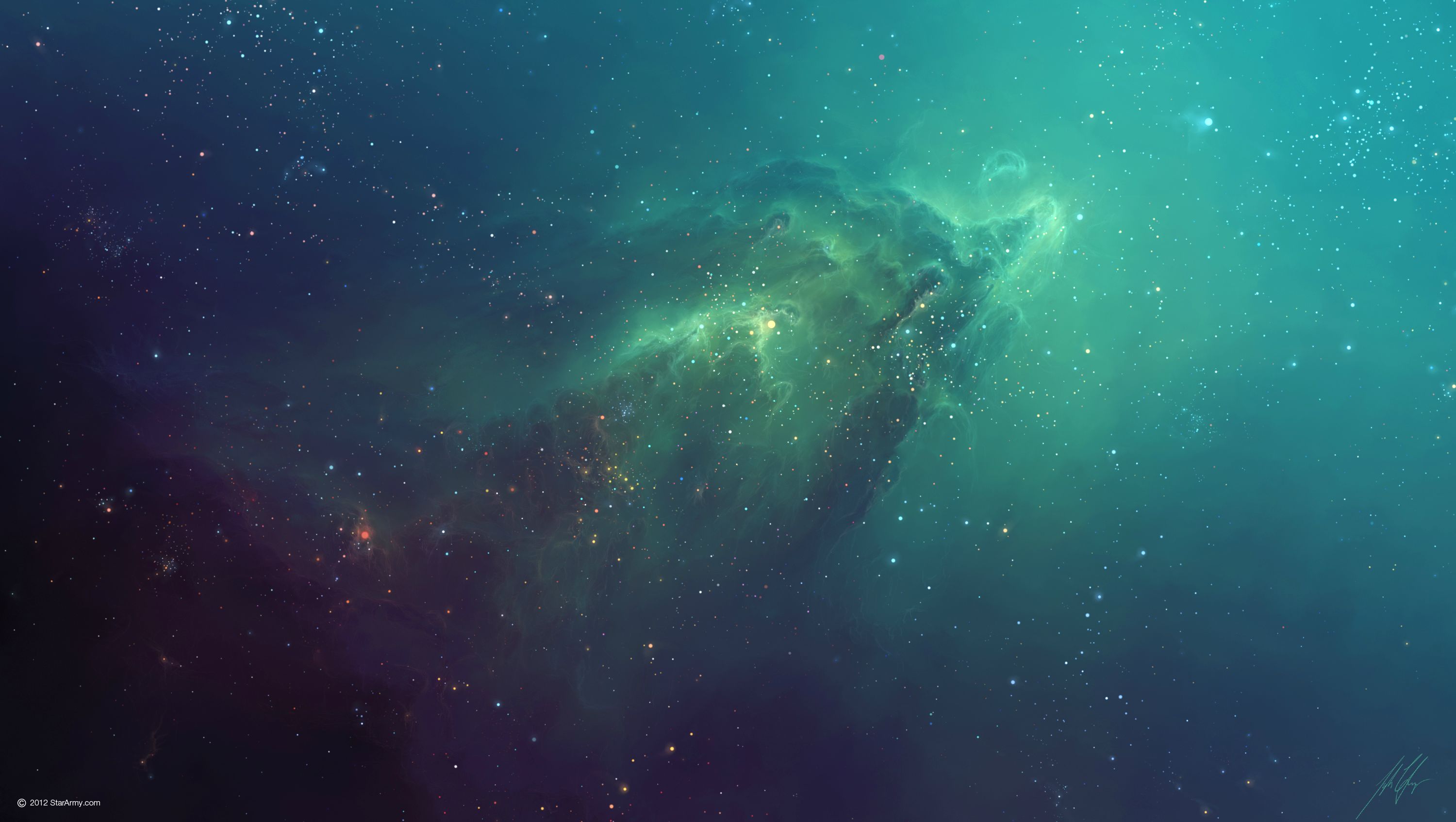 An image of a nebula